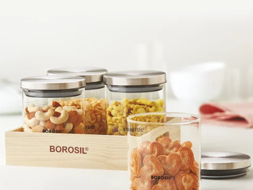 BOROSIL CONTAINER-CLASSIC SO4 W/TRAY