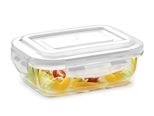 BOROSIL CONTAINERS-KNS RECTANGULAR 640ML