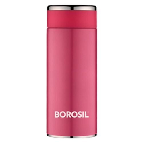 BOROSIL HYDRA-TRAVELSMART 360ML PINK