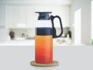 BOROSIL JUG-MARINA W/PLASTIC HANDLE 800ML