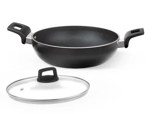 BOROSIL KADAI-GRANITO 200MM W/LID IB