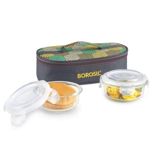 BOROSIL LUNCH BOX-SO2 400ML H