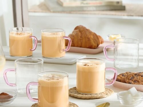 BOROSIL MUGS-VISION 190ML PINK