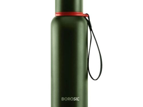 BOROSIL W/B-TREK 500ML GREEN