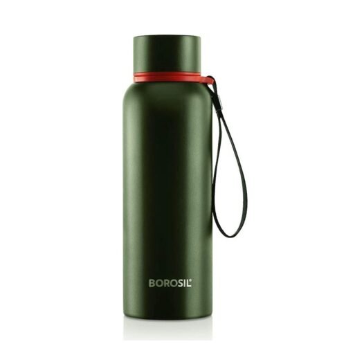 BOROSIL W/B-TREK 500ML GREEN