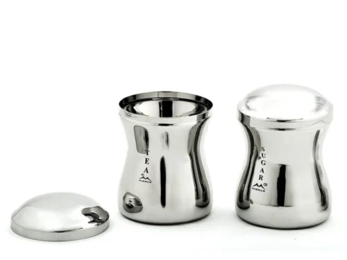 MIRROR TEA SUGAR CANISTER
