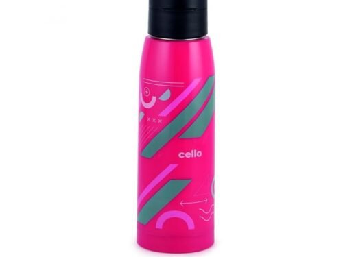CELLO W/B-PURO STEEL X ARC 600ML PINK