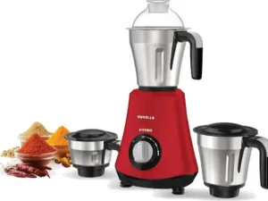 HAVELLS MIXER GRINDER HYDRO 3 JAR (RED)