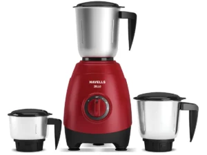 HAVELLS MIXER GRINDER ZELLO 3 JAR (RED)