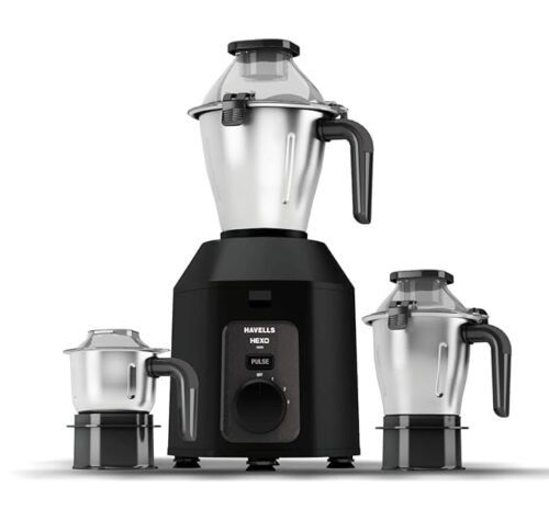HAVELLS MIXER GRINDER HEXO PLUS 3 JARS