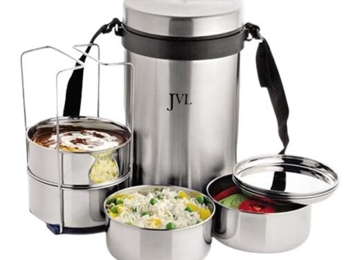 JVL BIG HOT TIFFIN CARRIER 4 CONTAINER