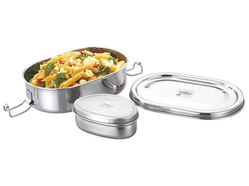 JVL CAPSULE LEAK PROOF LUNCH BOX WITH STEEL CONTAINER