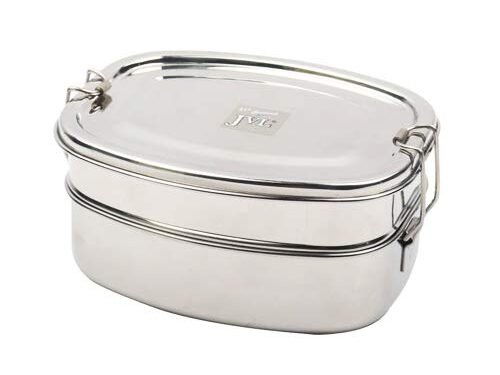 JVL DELUXE LUNCH BOX WITH STEEL PLATE BIG DDL2