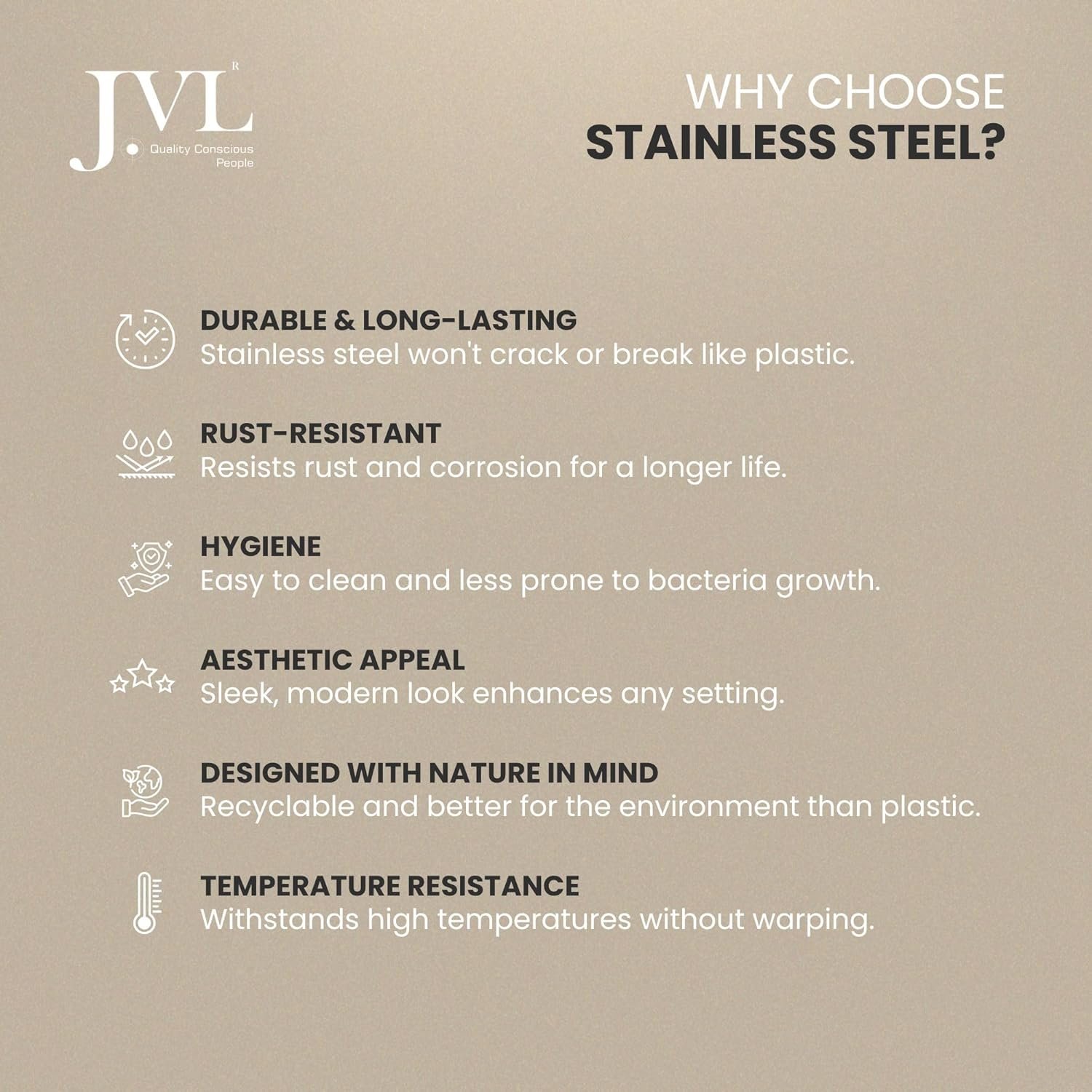 JVL ELITE LEAK PROOF LUNCH BOX WITH STEEL PLATE - Image 2