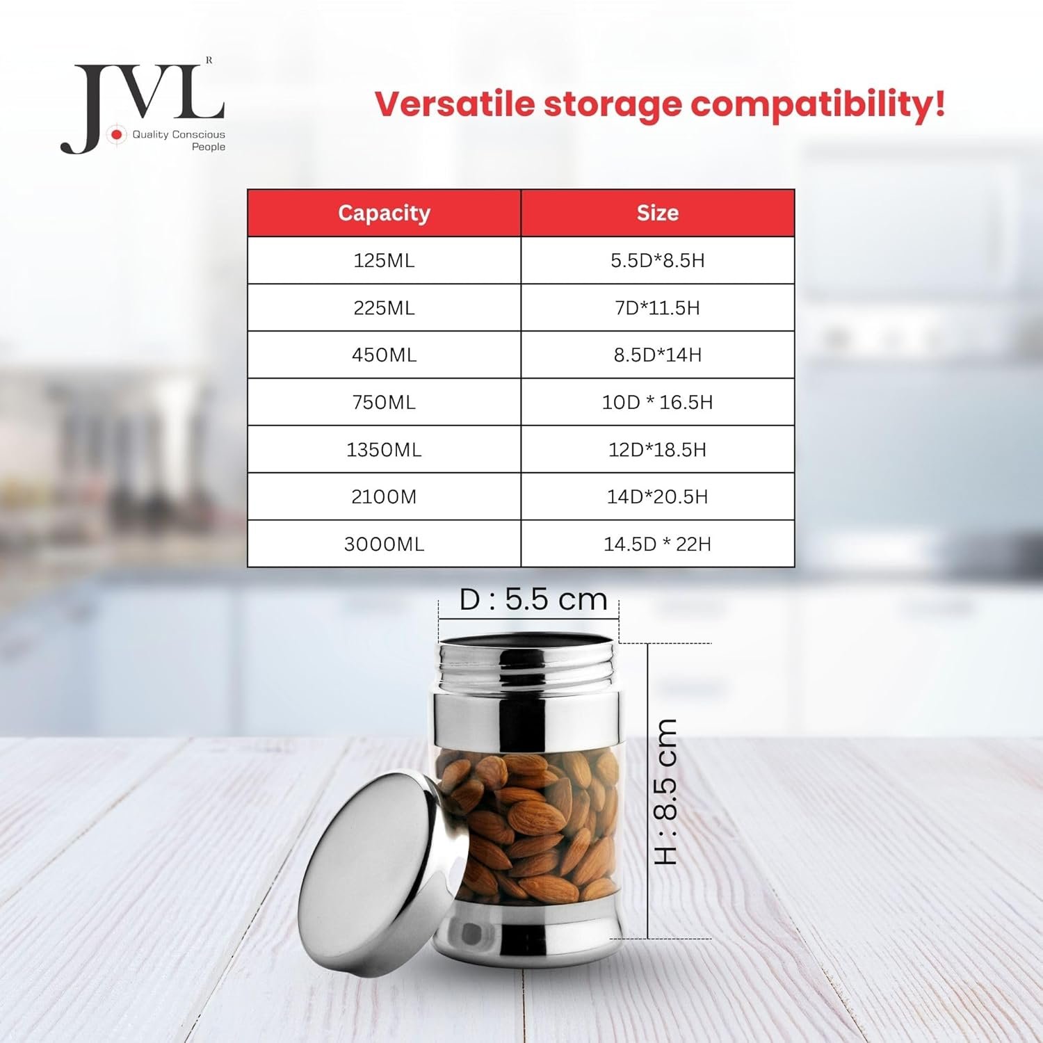 JVL FUSION CANISTER 3000 ML - Image 3