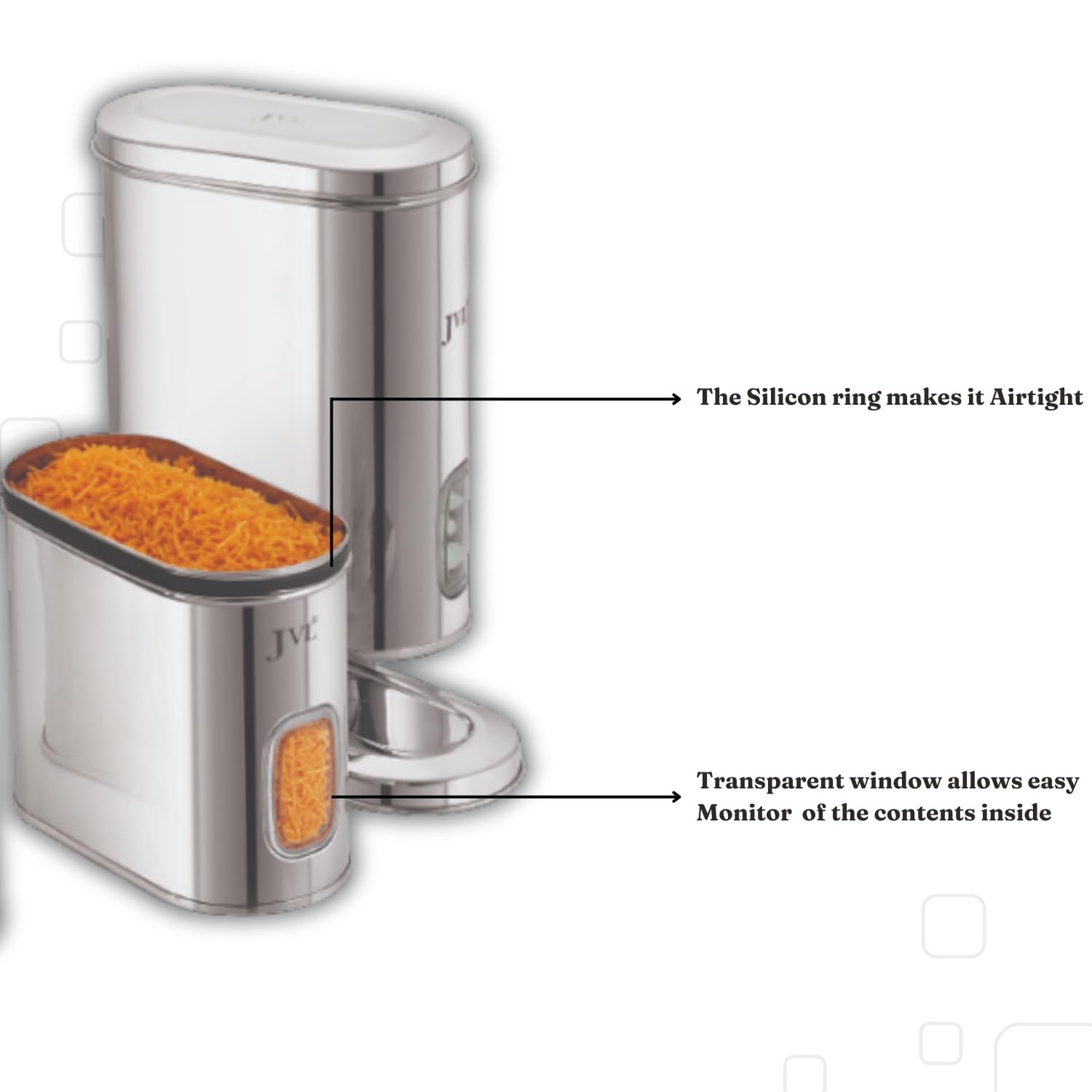 JVL GALAXY WINDOW CANISTER 3.25 L - Image 6