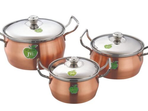 JVL GLOBE POT FULL COPPER