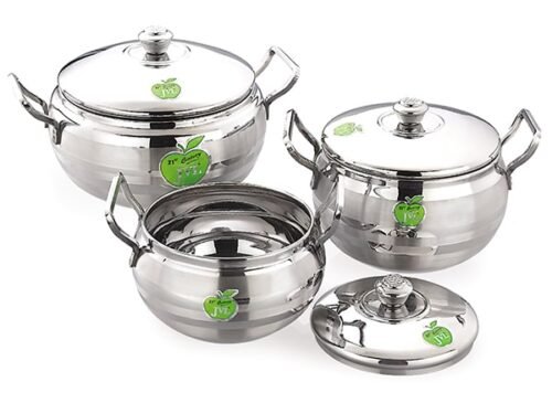 JVL GLOBE POT SILVER TOUCH