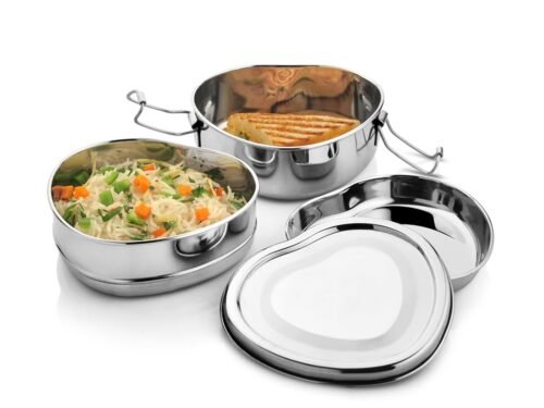JVL HEART LUNCH BOX BIG DH-2