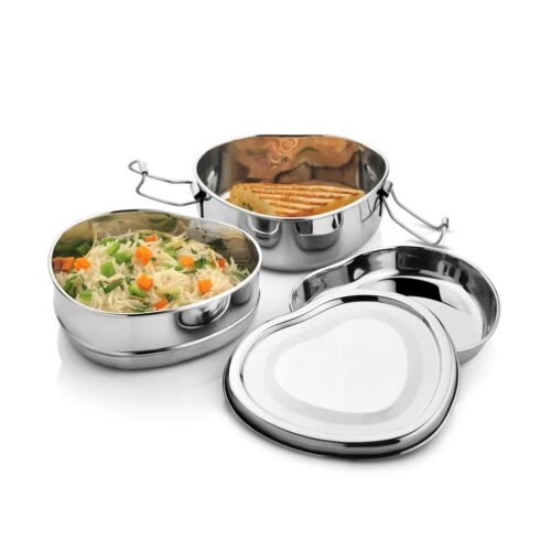 JVL HEART LUNCH BOX BIG DH-2