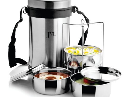 JVL HOT TIFFIN CARRIER 4 CONTAINER
