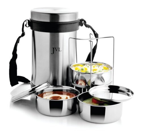 JVL HOT TIFFIN CARRIER 4 CONTAINER