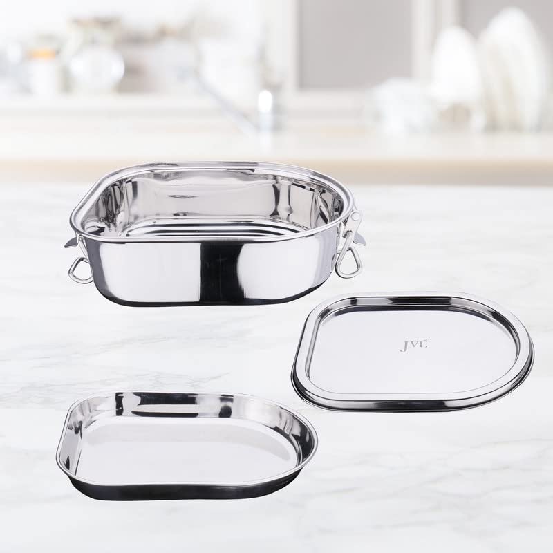 JVL MATRIX LEAK PROOF LUNCH BOX WITH STEEL PLATE - Image 3