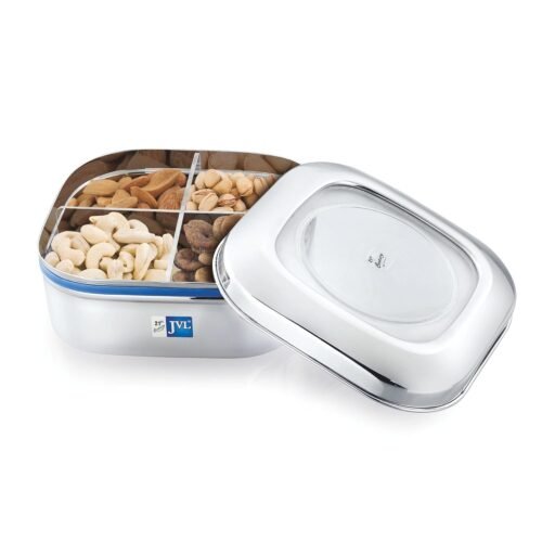 JVL SQUARE DRY FRUIT TIN