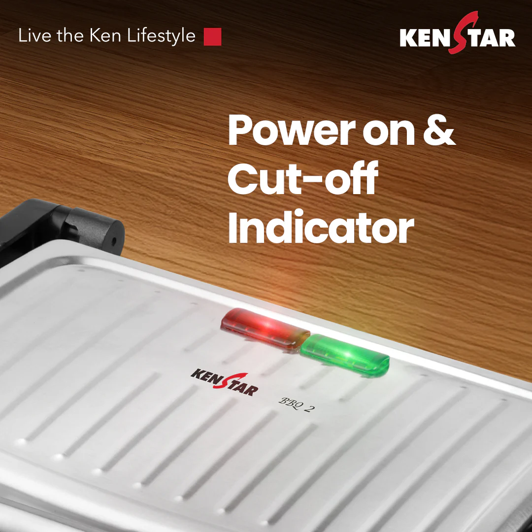 KENSTAR ELECTRIC BARBEQUE GRILL BBQ2 1000W - Image 6