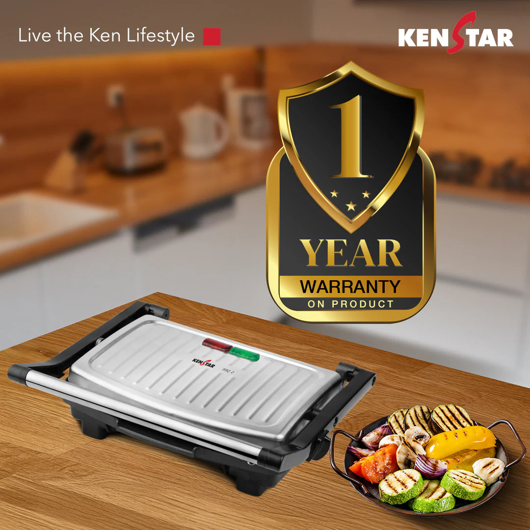 KENSTAR ELECTRIC BARBEQUE GRILL BBQ2 1000W - Image 3