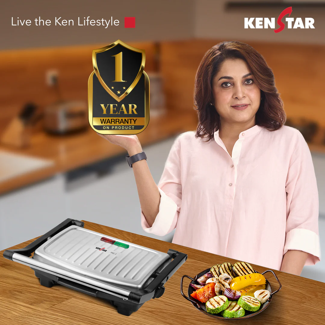 KENSTAR ELECTRIC BARBEQUE GRILL BBQ2 1000W - Image 2