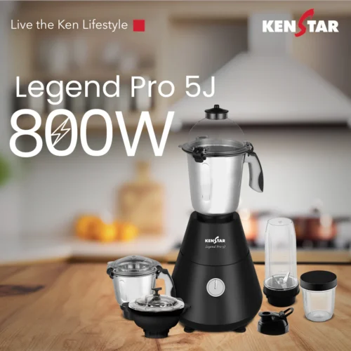 KENSTAR MIXER GRINDER LEGEND PRO 5J 800W