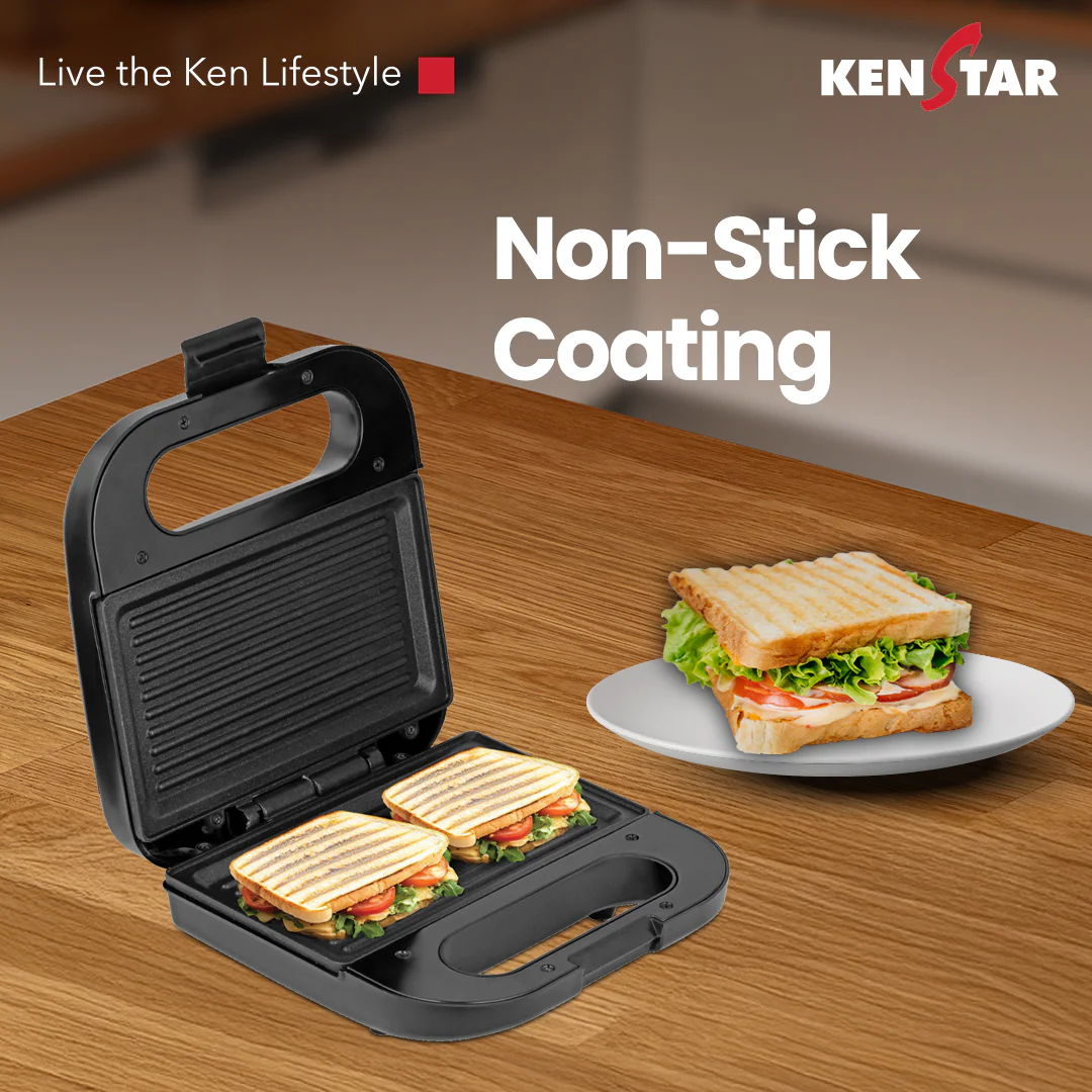 KENSTAR SANDWICH MAKER EZY GRILL 750W - Image 5