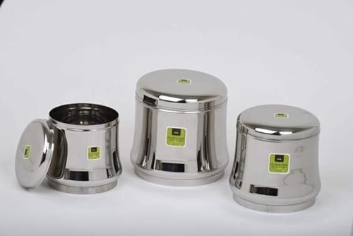 MIRROR LOTUS DABBA (LARGE)