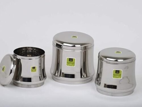 MIRROR LOTUS DABBA (LARGE)