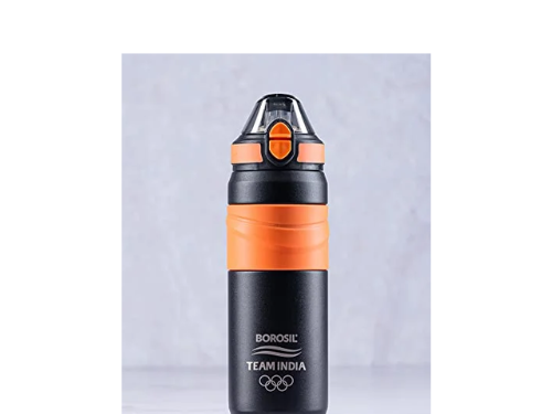 BOROSIL W/B-ADVENTURE 560ML BLACK