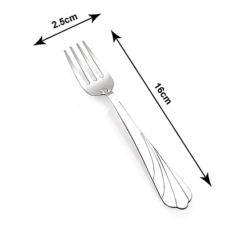 PETALS 16G FLOWER DESSERT FORK - Image 2