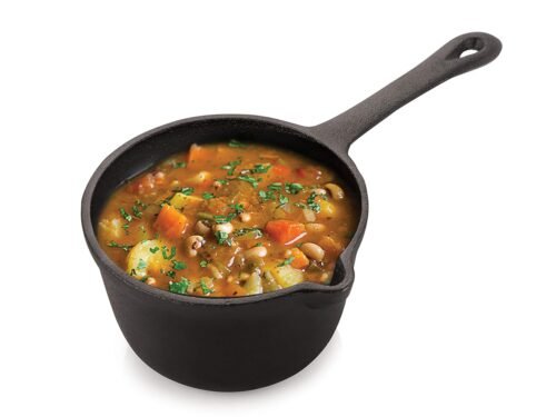 PETALS CAST IRON SAUCE PAN