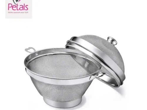 PETALS ROUND BASKET WITH LID NO.10