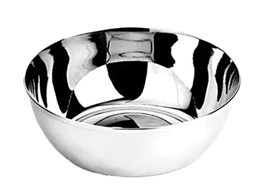 PETALS SS APPLE HAMMERED WATTI(SET OF 2)