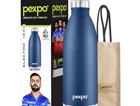 PEXPO ELECTRO UV PRINTED DESIGN BOTTLE (DENIM BLUE) 1500ML