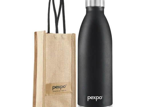 PEXPO ELECTRO UV PRINTED DESIGN BOTTLE (KNIGHT BLACK) 1500ML