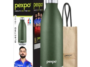 PEXPO ELECTRO UV PRINTED DESIGN BOTTLE (MILITARY GREEN) 1500ML