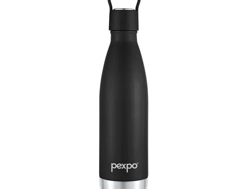 PEXPO ERICA UV PRINTED DESIGN BOTTLE (KNIGHT BLACK) 500ML