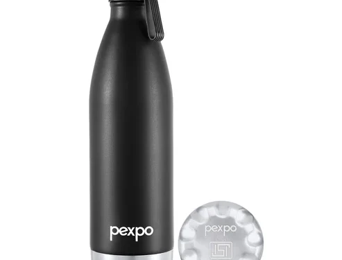 PEXPO ESPRESSO UV PRINTED DESIGN BOTTLE (KNIGHT BLACK) 1000ML