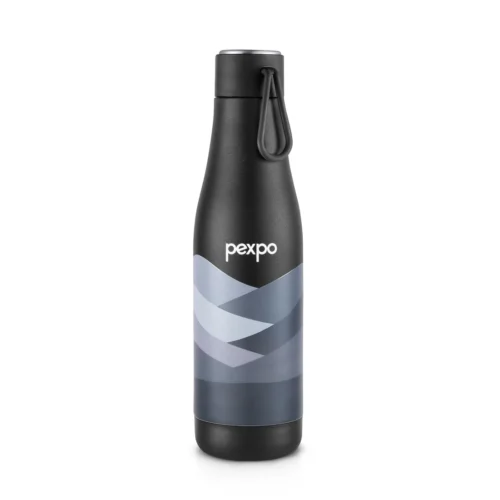 PEXPO INFINITY ART UV PRINTED DESIGN BOTTLE (KNIGHT BLACK) 750ML