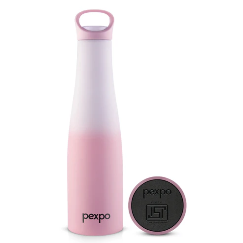 PEXPO MOROCCO UV PRINTED DESIGN BOTTLE (PINK-PURPLE) 700ML