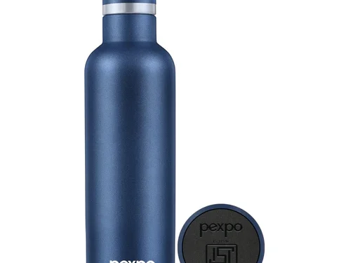 PEXPO ORIO UV PRINTED DESIGN BOTTLE (DENIM BLUE) 1000ML