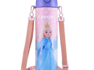 PEXPO PIXY FROZEN DOLL UV PRINTED DESIGN BOTTLE (PINK) 500ML