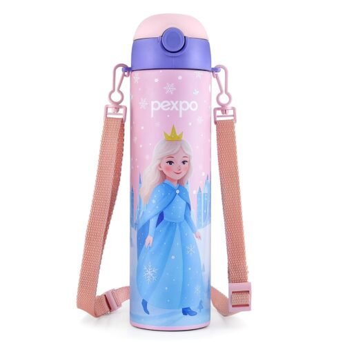 PEXPO PIXY FROZEN DOLL UV PRINTED DESIGN BOTTLE (PINK) 500ML